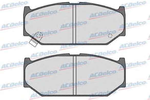 Комплект тормозных колодок, дисковый тормоз