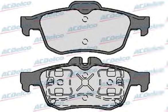 Комплект тормозных колодок, дисковый тормоз