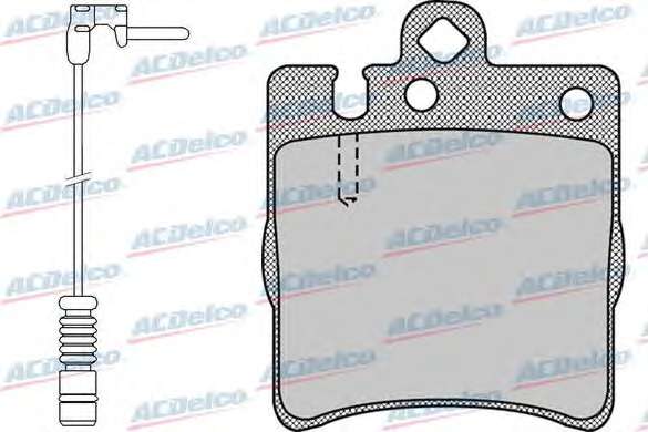 Комплект тормозных колодок, дисковый тормоз