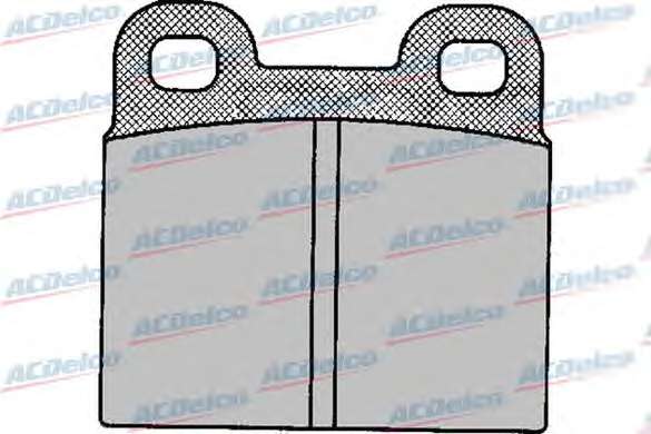 Комплект тормозных колодок, дисковый тормоз