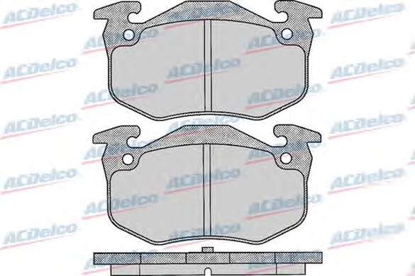 Комплект тормозных колодок, дисковый тормоз