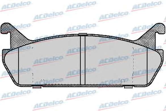 Комплект тормозных колодок, дисковый тормоз