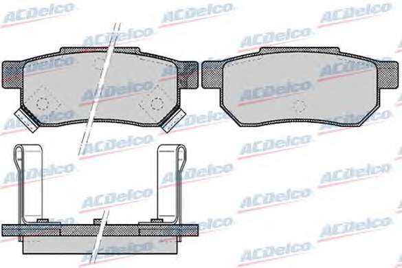 Комплект тормозных колодок, дисковый тормоз