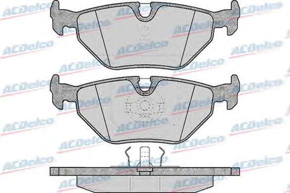 Комплект тормозных колодок, дисковый тормоз