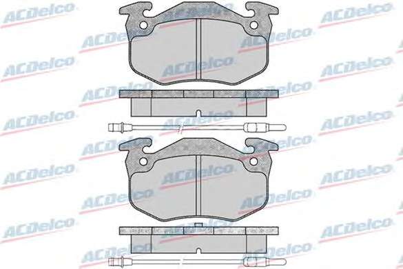Комплект тормозных колодок, дисковый тормоз
