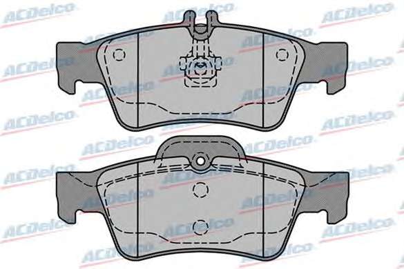Комплект тормозных колодок, дисковый тормоз