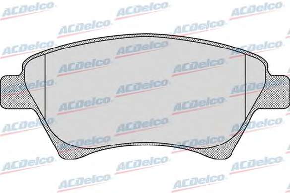 Комплект тормозных колодок, дисковый тормоз