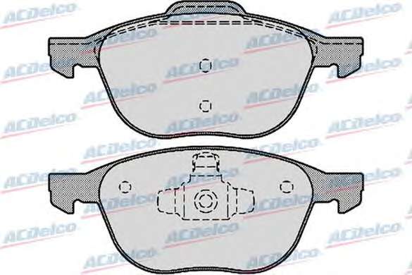 Комплект тормозных колодок, дисковый тормоз