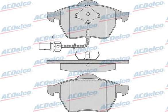 Комплект тормозных колодок, дисковый тормоз