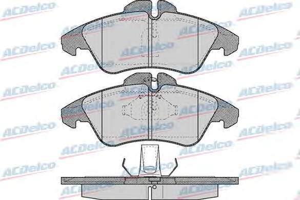 Комплект тормозных колодок, дисковый тормоз