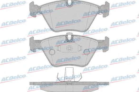 Комплект тормозных колодок, дисковый тормоз