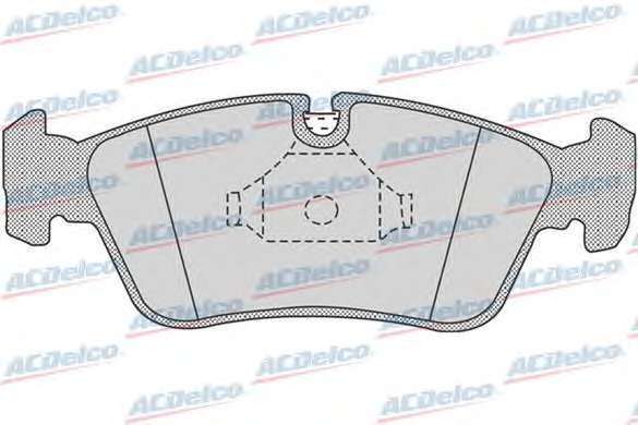 Комплект тормозных колодок, дисковый тормоз