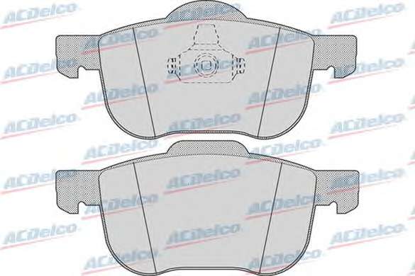 Комплект тормозных колодок, дисковый тормоз