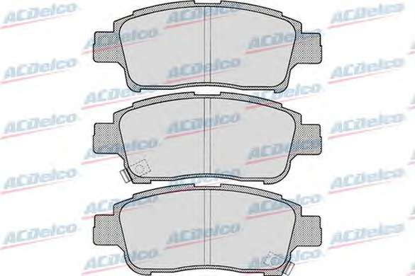 Комплект тормозных колодок, дисковый тормоз