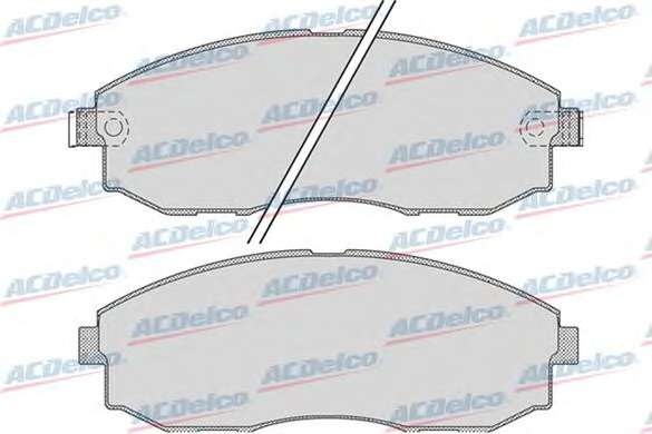 Комплект тормозных колодок, дисковый тормоз