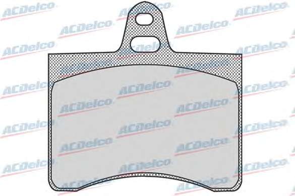 Комплект тормозных колодок, дисковый тормоз