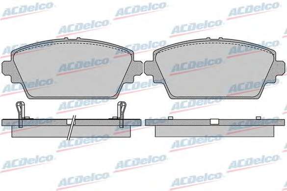 Комплект тормозных колодок, дисковый тормоз