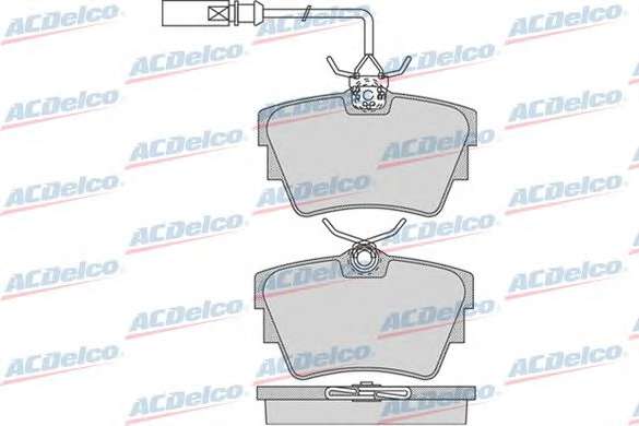 Комплект тормозных колодок, дисковый тормоз