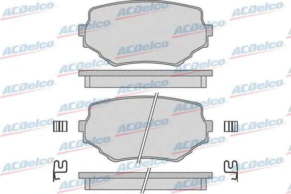 Комплект тормозных колодок, дисковый тормоз