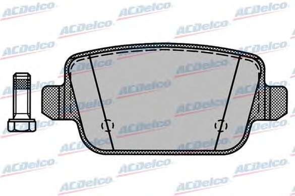 Комплект тормозных колодок, дисковый тормоз