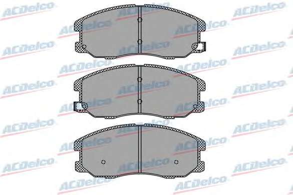 Комплект тормозных колодок, дисковый тормоз