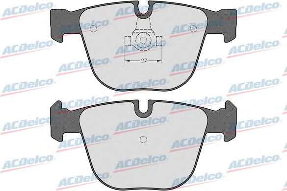 Комплект тормозных колодок, дисковый тормоз