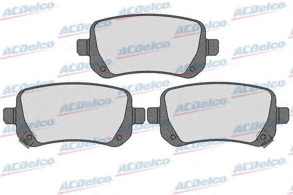 Комплект тормозных колодок, дисковый тормоз