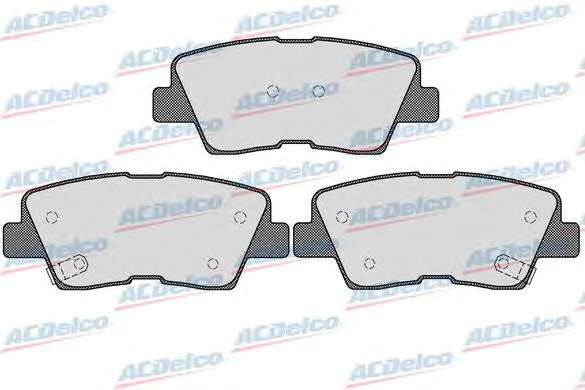 Комплект тормозных колодок, дисковый тормоз