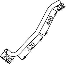 Труба выхлопного газа