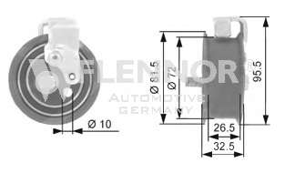 Натяжной ролик, ремень ГРМ