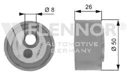 Натяжной ролик, поликлиновой ремень