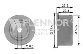 Паразитный / Ведущий ролик, зубчатый ремень