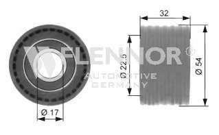 Паразитный / Ведущий ролик, зубчатый ремень