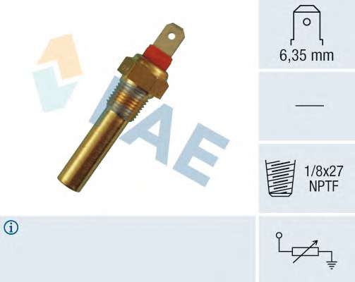 Датчик, температура охлаждающей жидкости