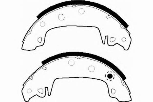 Комплект тормозных колодок