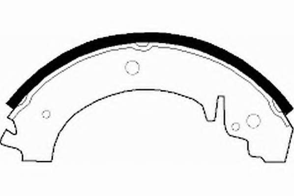 Комплект тормозных колодок