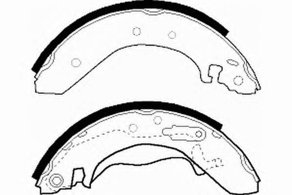 Комплект тормозных колодок