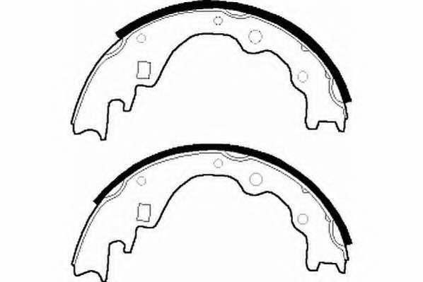 Комплект тормозных колодок
