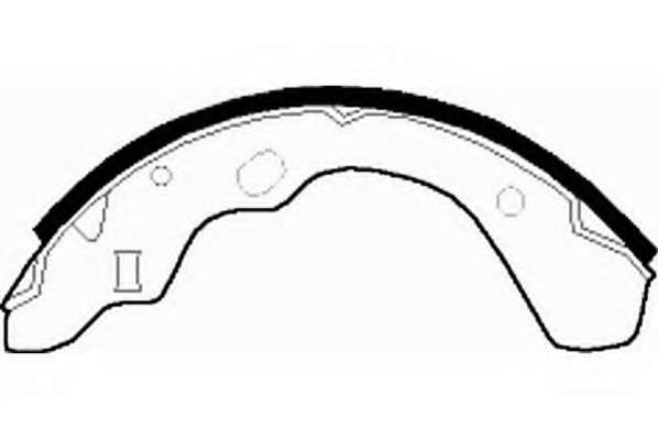 Комплект тормозных колодок