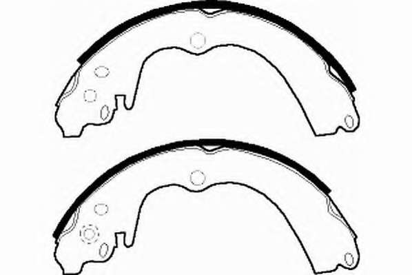 Комплект тормозных колодок