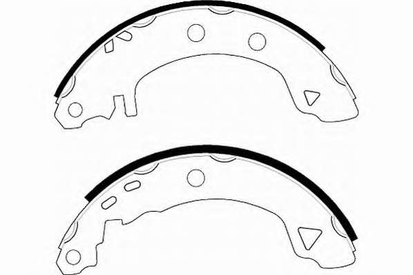 Комплект тормозных колодок