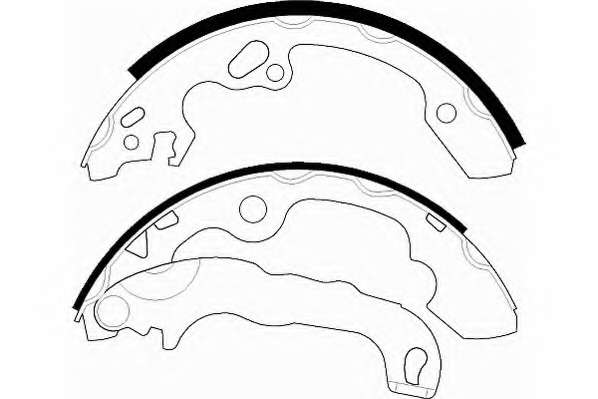 Комплект тормозных колодок