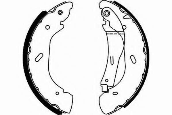 Комплект тормозных колодок