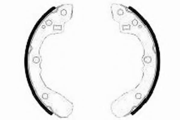 Комплект тормозных колодок