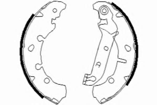 Комплект тормозных колодок