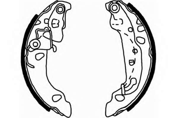 Комплект тормозных колодок