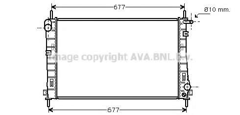 Радиатор, охлаждение двигателя