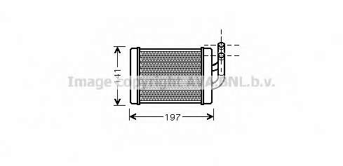 Теплообменник, отопление салона