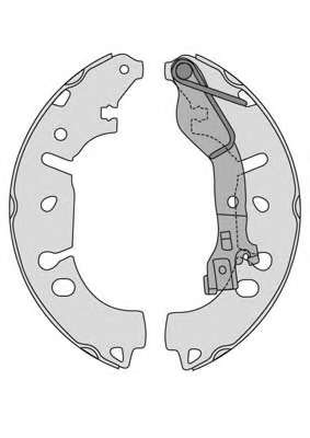 Комплект тормозных колодок