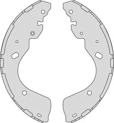 Комплект тормозных колодок